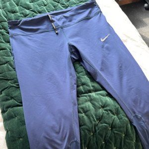 Royal Blue Nike DriFit Running Tights/Leggings - Size XL